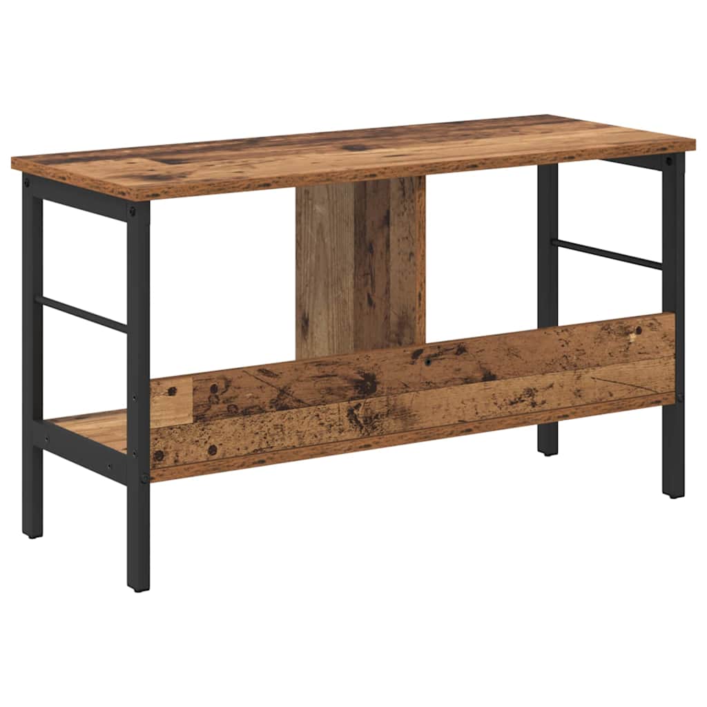 vidaXL Ράφι Βιβλίων Παλιό Ξύλο 82 x 32 x 47 εκ. Επεξεργασμένο ξύλο