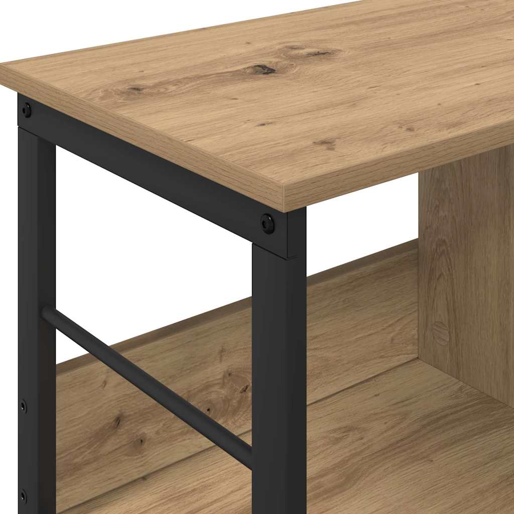 vidaXL Ράφι Βιβλίων Artisan Oak 82 x 32 x 47 εκ. Επεξεργασμένο ξύλο