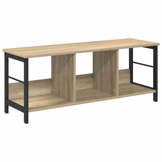 vidaXL Ράφι Βιβλίων Δρύς Sonoma 102 x 32 x 40,5 εκ. Επεξεργασμένο ξύλο
