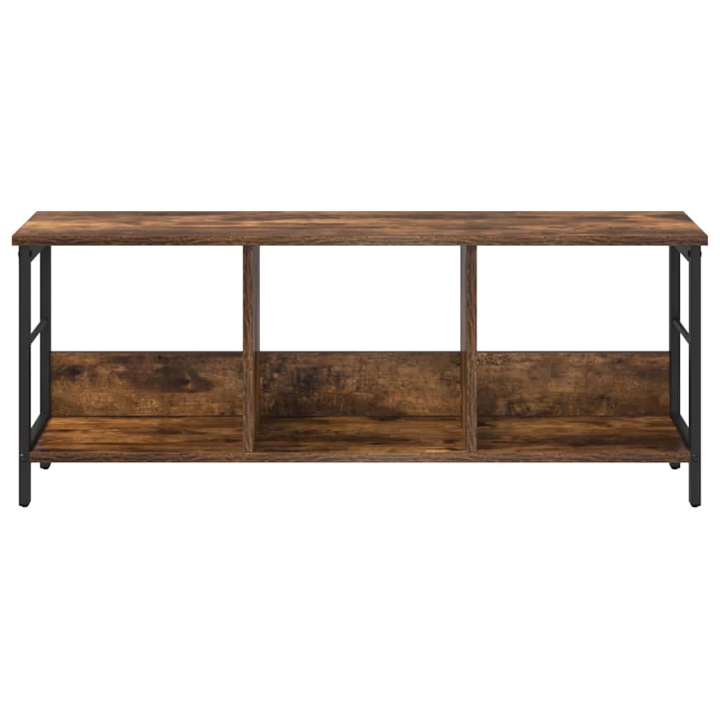 vidaXL Ράφι Βιβλίων Καπνιστό Δρύς 102 x 32 x 40,5 εκ.