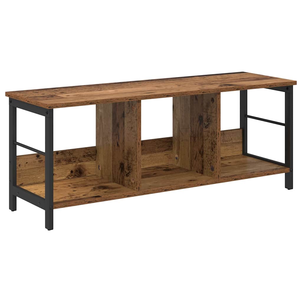 vidaXL Ράφι Βιβλίων Παλιό Ξύλο 102 x 32 x 40,5 εκ. Επεξεργασμένο ξύλο