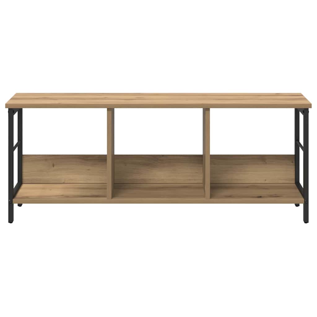 vidaXL Ράφι Βιβλίων Artisan Oak 102 x 32 x 40,5 εκ. Επεξεργασμένο ξύλο