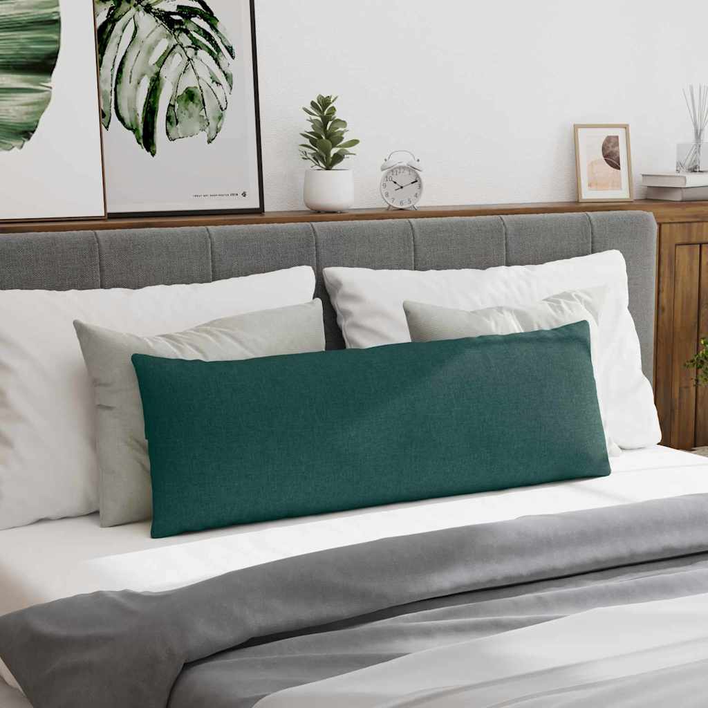 vidaXL Μαξιλάρι Καναπέ 2 pcs Σκούρο Πράσινο 120 x 40 cm ύφασμα