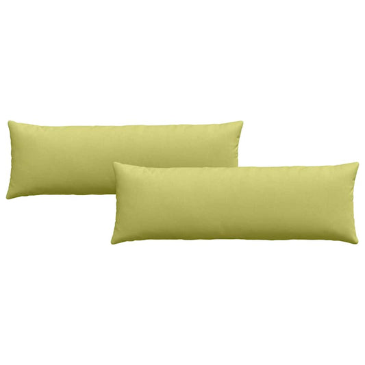 vidaXL Μαξιλάρι Καναπέ 2 pcs Ανοιχτό Πράσινο 120 x 40 cm ύφασμα