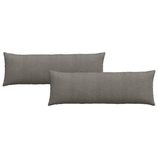 vidaXL Μαξιλάρι Καναπέ 2 pcs Ανοιχτό γκρι 120 x 40 cm