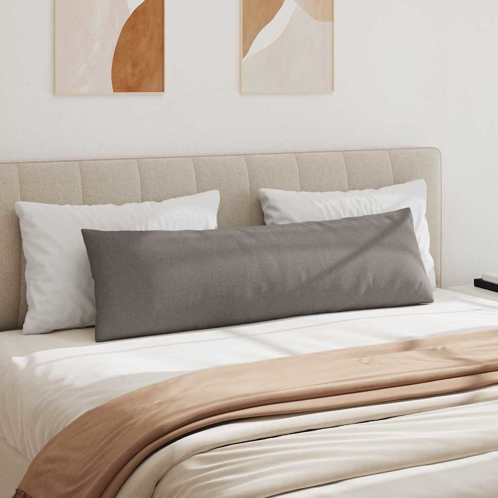 vidaXL Μαξιλάρι Καναπέ 2 pcs Taupe 145 x 40 εκ. ύφασμα