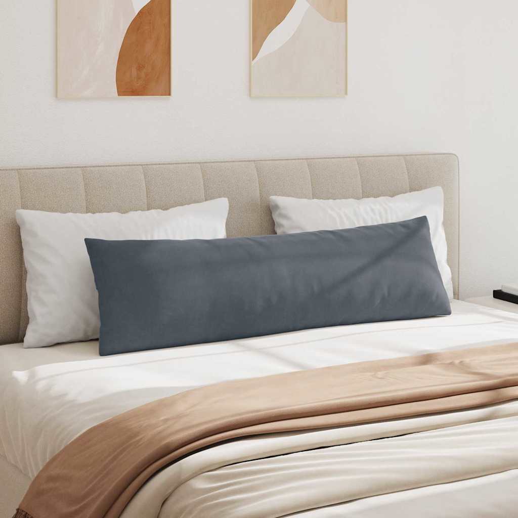 vidaXL Μαξιλάρι Καναπέ 2 pcs Σκούρο Γκρι 145 x 40 εκ.