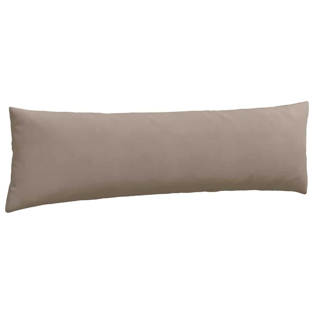 vidaXL Μαξιλάρι Καναπέ 2 pcs Taupe 145 x 40 εκ. ύφασμα