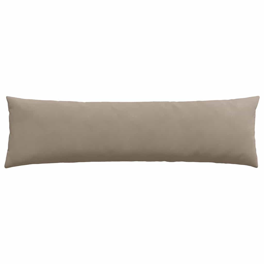 vidaXL Μαξιλάρι Καναπέ 2 pcs Taupe 145 x 40 εκ. ύφασμα