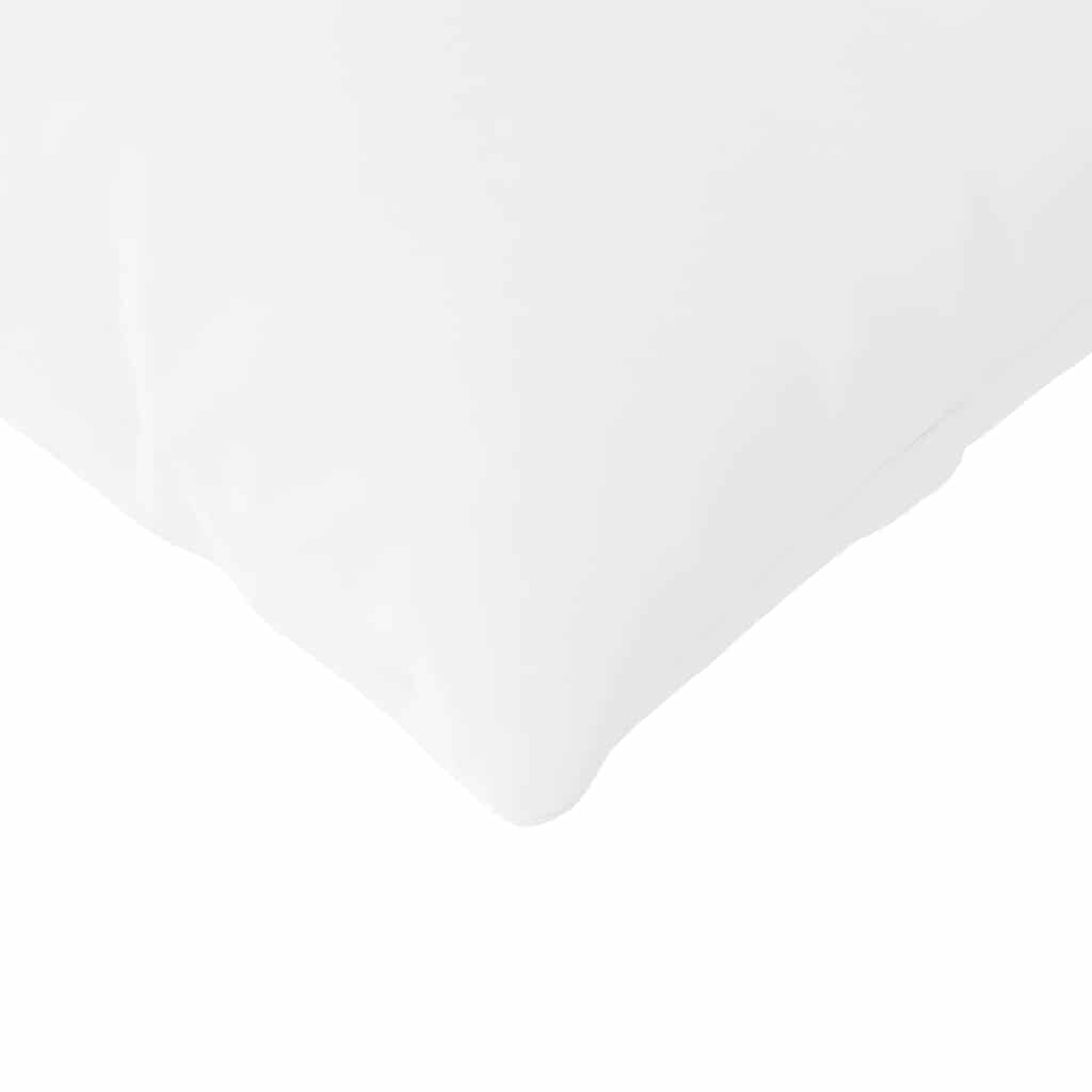 vidaXL Μαξιλάρι Καναπέ 2 pcs Λευκό 200 x 40 εκ. ύφασμα