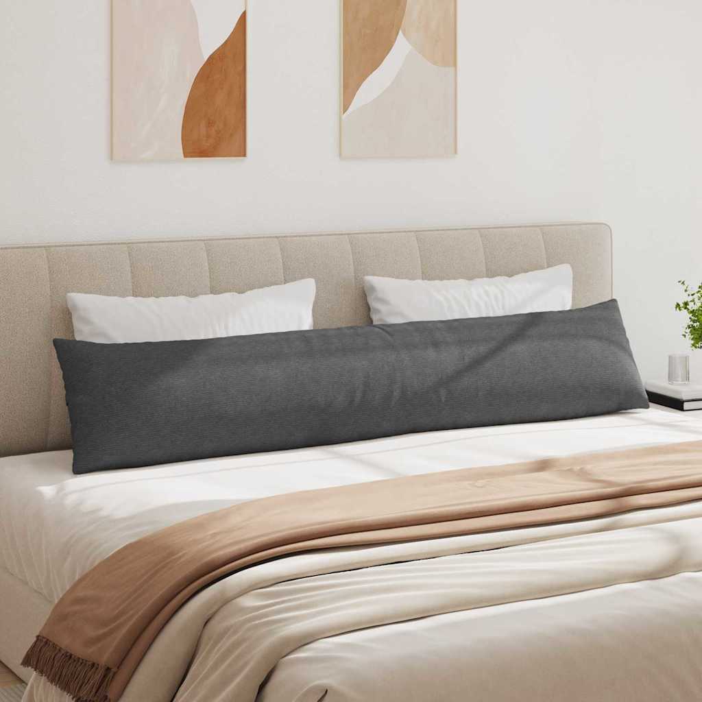 vidaXL Μαξιλάρι Καναπέ 2 pcs Σκούρο Γκρι 200 x 40 εκ.