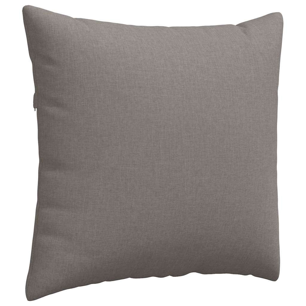 vidaXL Μαξιλάρι Καναπέ 2 pcs Taupe 45 x 45 cm ύφασμα