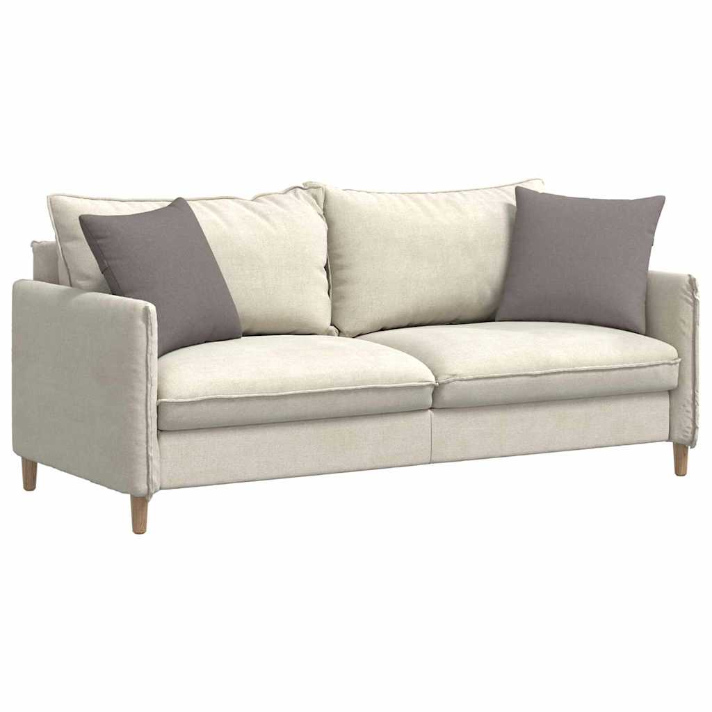 vidaXL Μαξιλάρι Καναπέ 2 pcs Taupe 45 x 45 cm ύφασμα