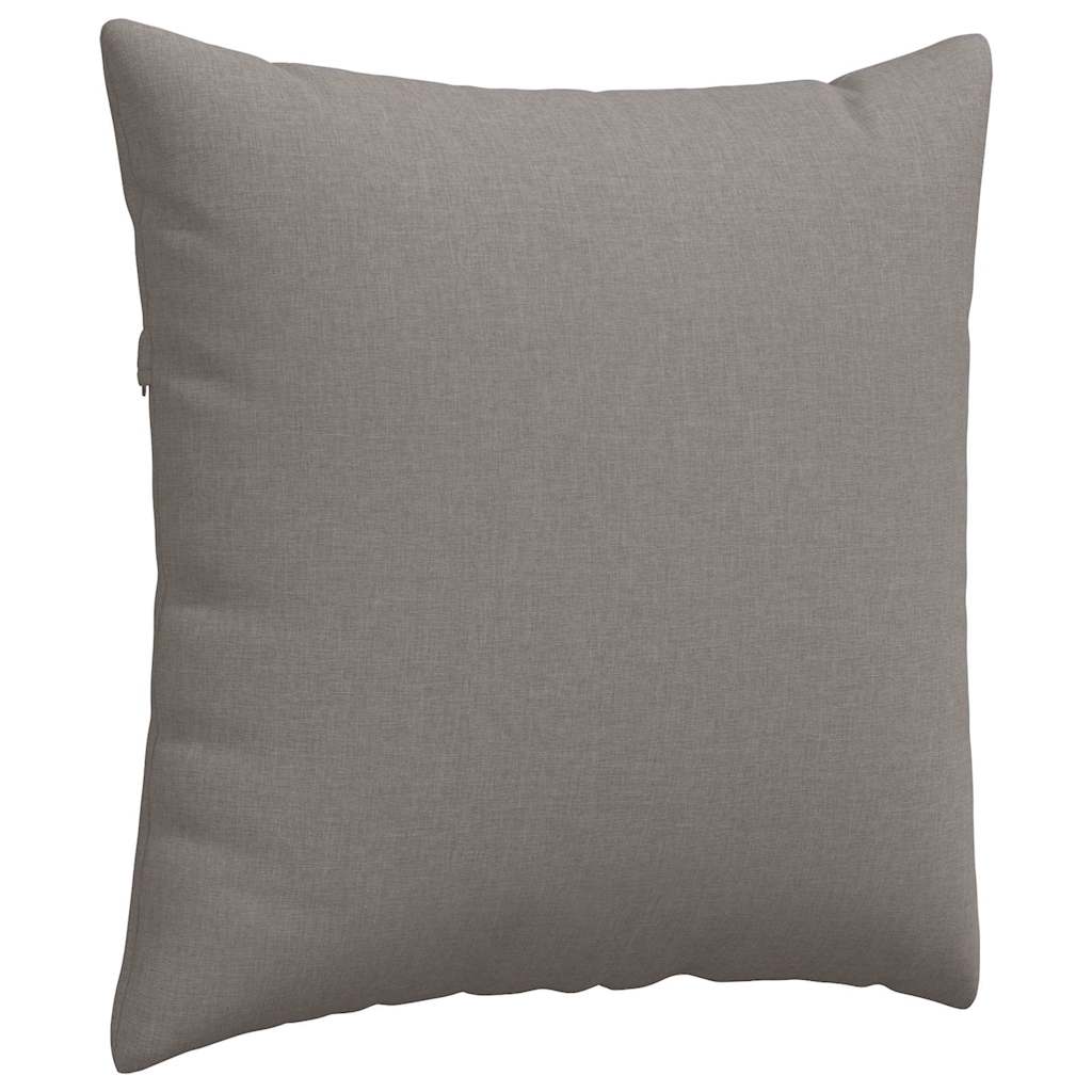 vidaXL Μαξιλάρι Καναπέ 2 pcs Taupe 60 x 60 cm ύφασμα