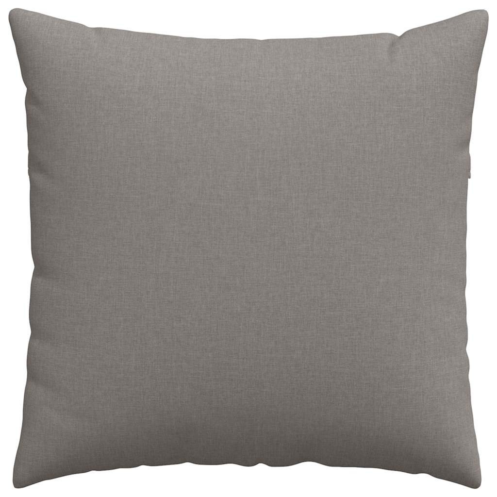vidaXL Μαξιλάρι Καναπέ 2 pcs Taupe 60 x 60 cm ύφασμα