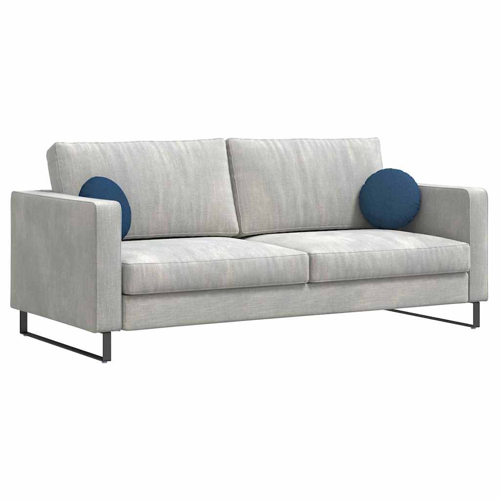 vidaXL Μαξιλάρια καθισμάτων 2 pcs Μπλε Ø30 x 13 εκ ύφασμα