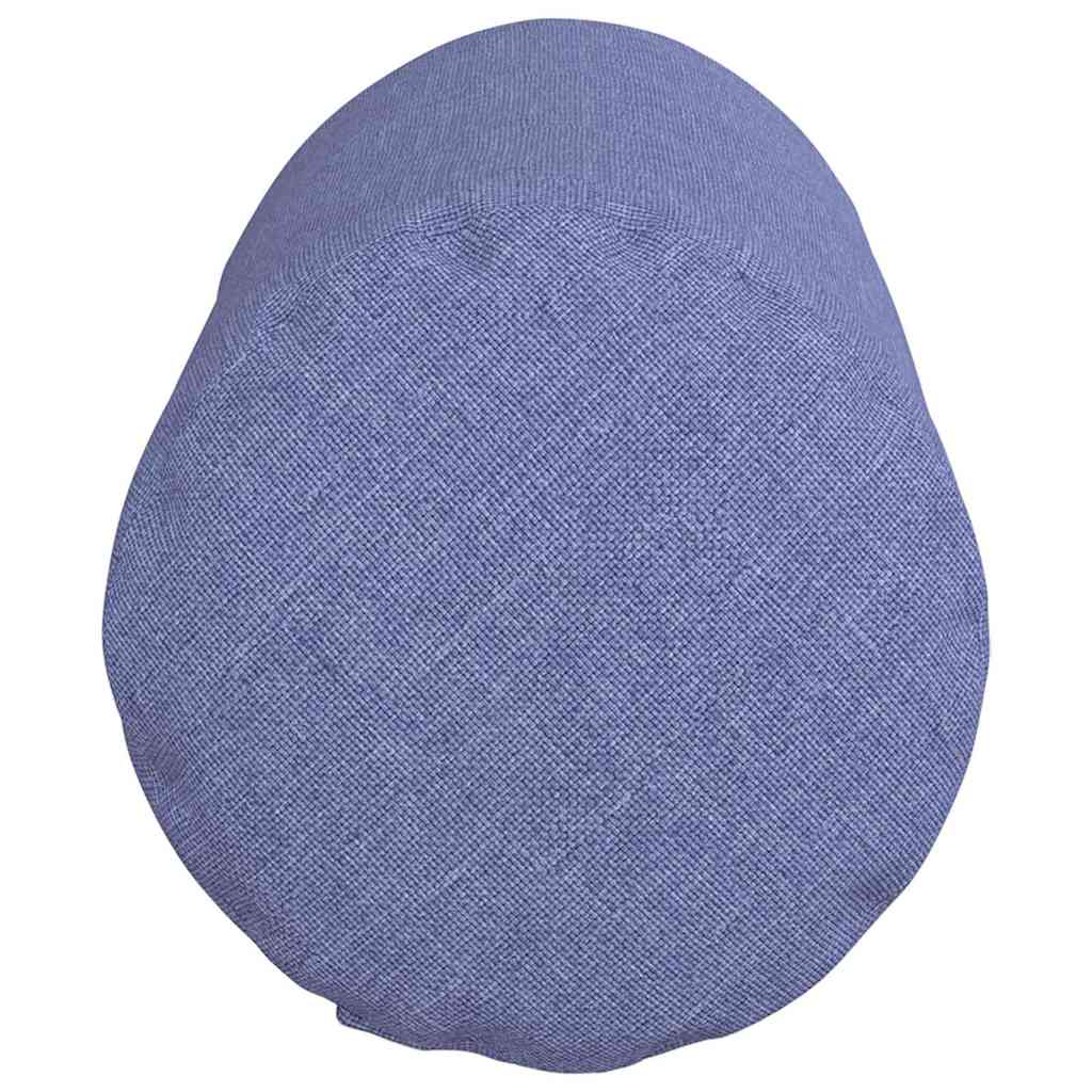 vidaXL Μαξιλάρια Στήριγμα 2 pcs Μπλε τζην Ø 15 x 40 εκ ύφασμα