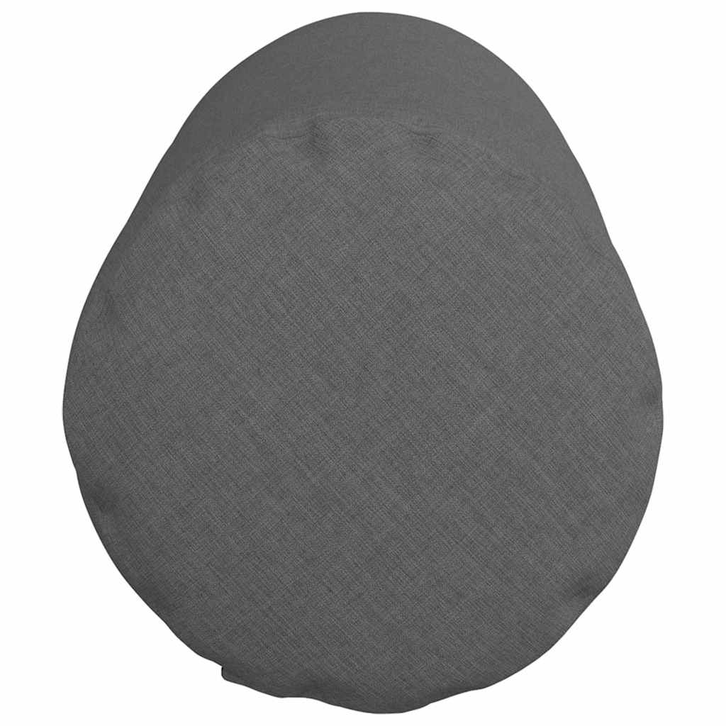 vidaXL Μαξιλάρια Στήριγμα 2 pcs Σκούρο Γκρι Ø 25 x 70 cm ύφασμα