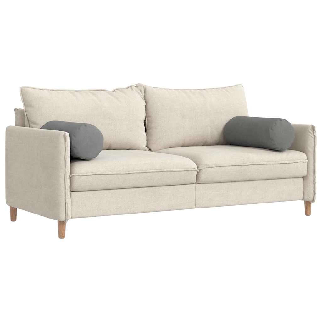 vidaXL Μαξιλάρια Στήριγμα 2 pcs Σκούρο Γκρι Ø 25 x 70 cm