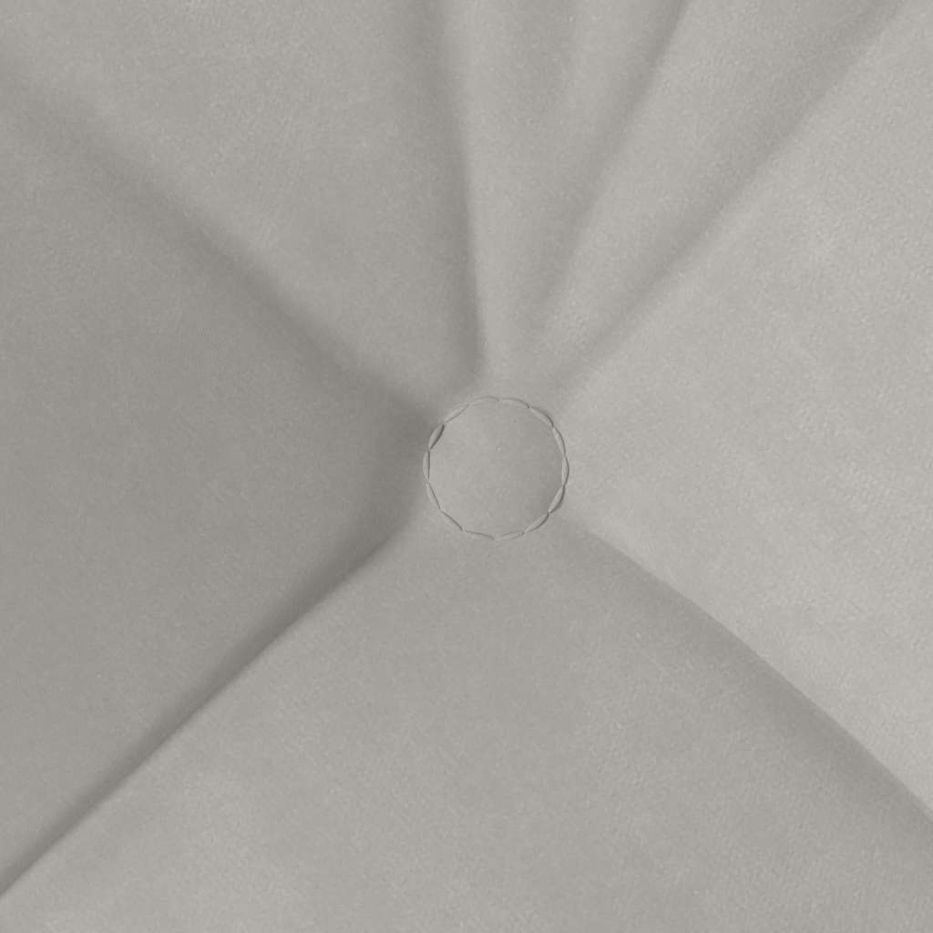 vidaXL Μαξιλάρια καθισμάτων 4 pcs Ανοιχτό γκρι 45 x 45 cm