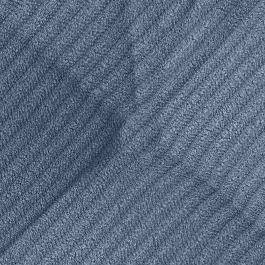 vidaXL Μαξιλάρια καθισμάτων 4 pcs Μπλε 45 x 45 cm Υφασμάτινο Κορντουρά