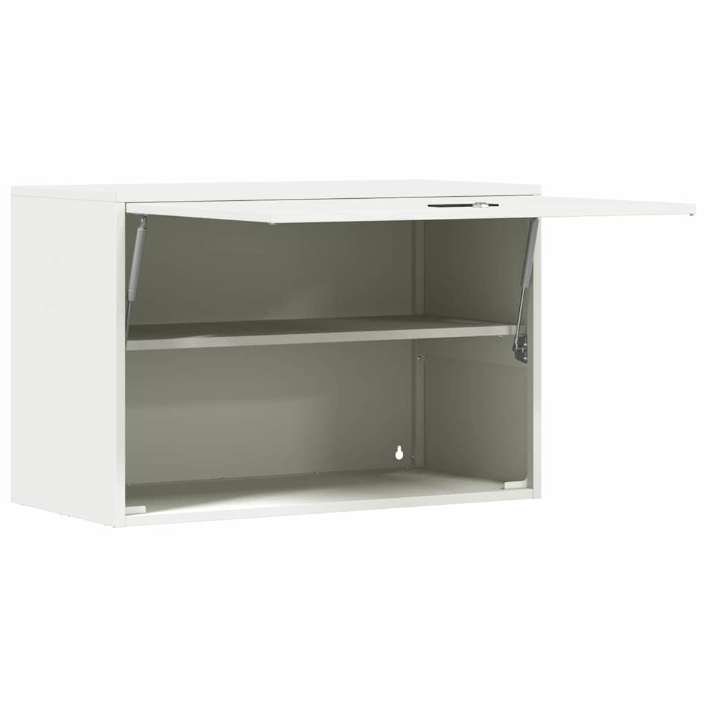vidaXL Ντουλάπι τοίχου για γκαράζ Λευκό 80 x 40 x 53 εκ