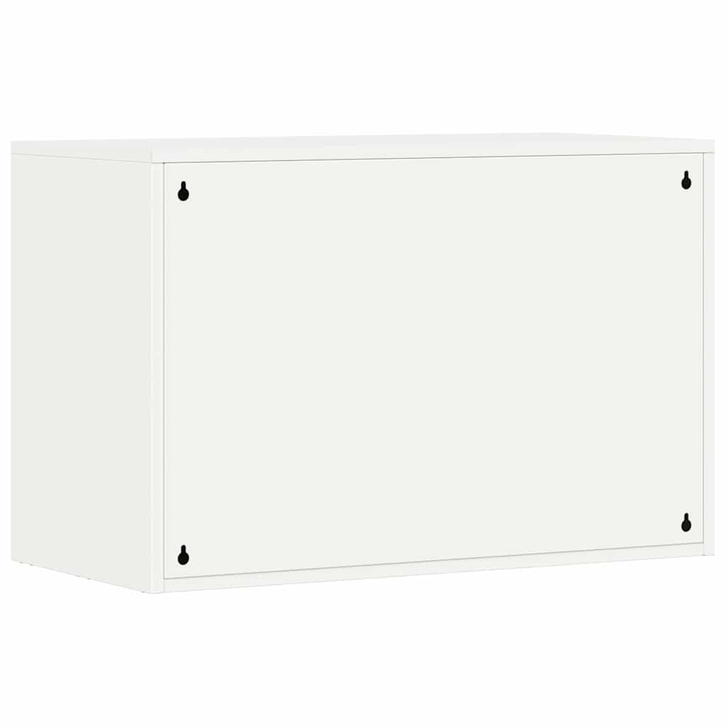 vidaXL Ντουλάπι τοίχου για γκαράζ Λευκό 80 x 40 x 53 εκ