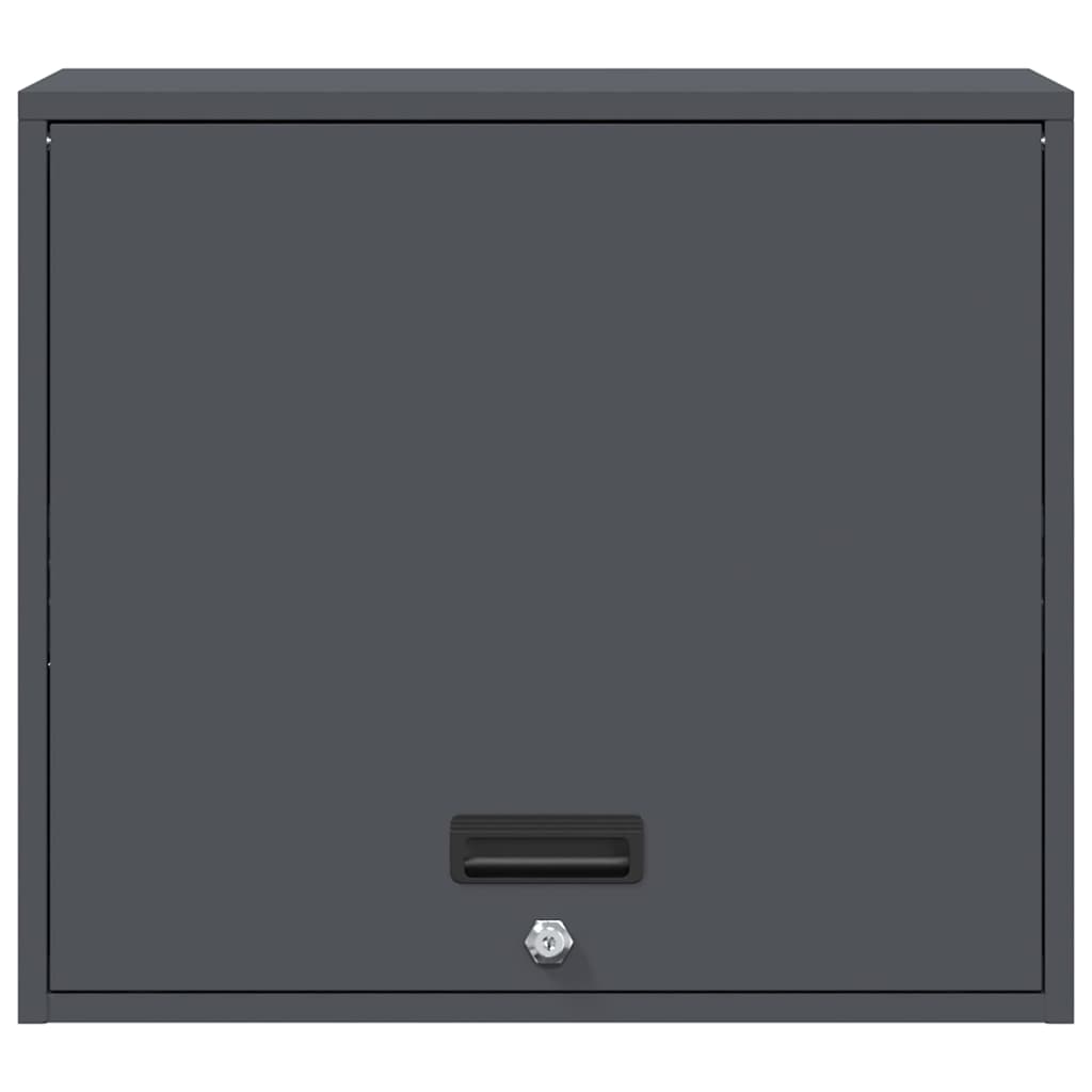 vidaXL Ντουλάπι τοίχου για γκαράζ Ανθρακί 60 x 40 x 53 εκ