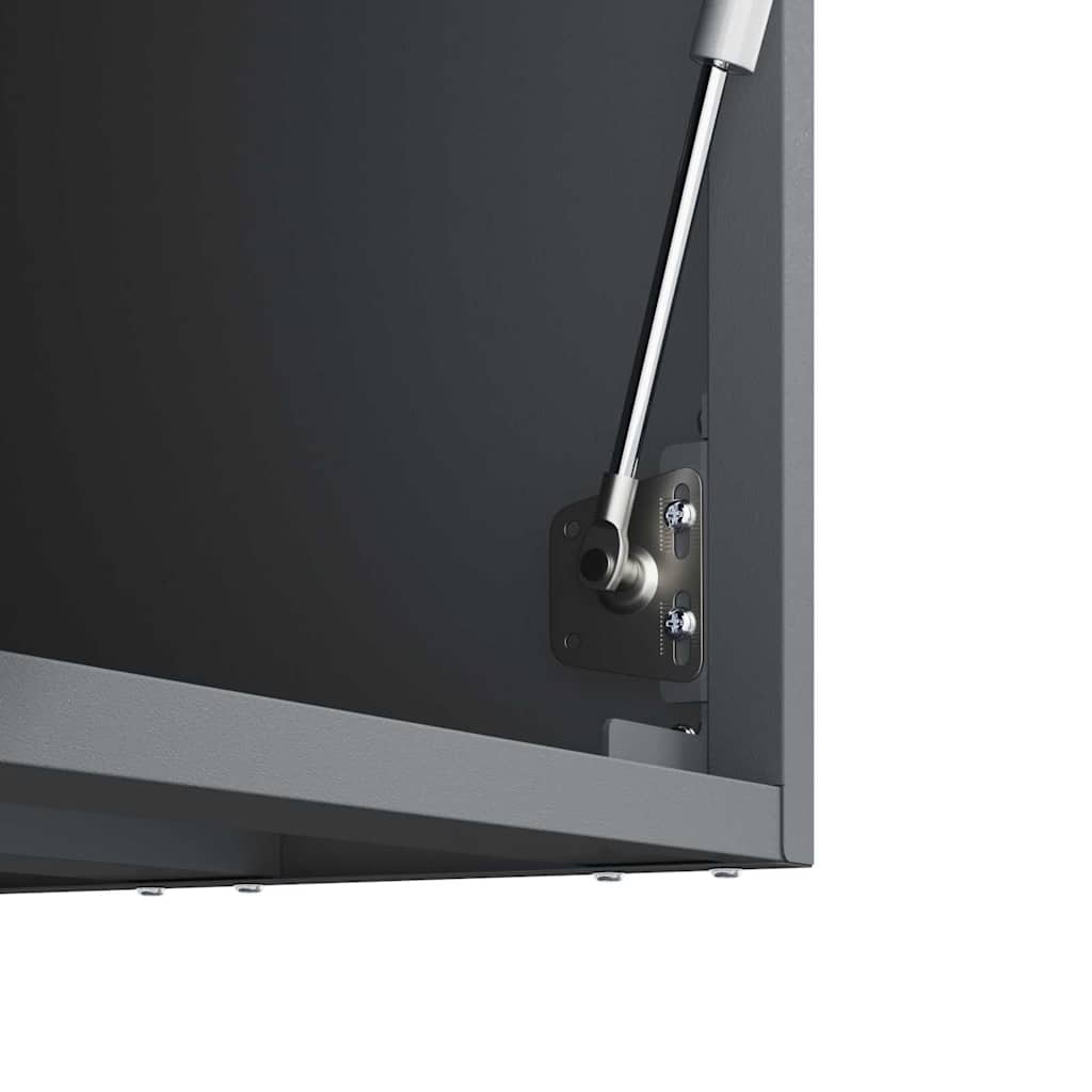 vidaXL Ντουλάπι τοίχου για γκαράζ Ανθρακί 90 x 33 x 35 εκ