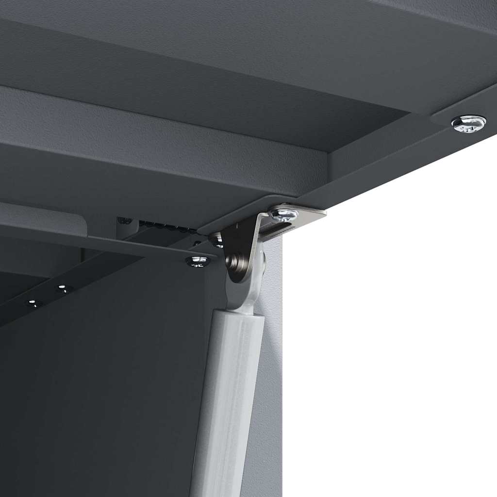 vidaXL Ντουλάπι τοίχου για γκαράζ Ανθρακί 90 x 33 x 35 εκ