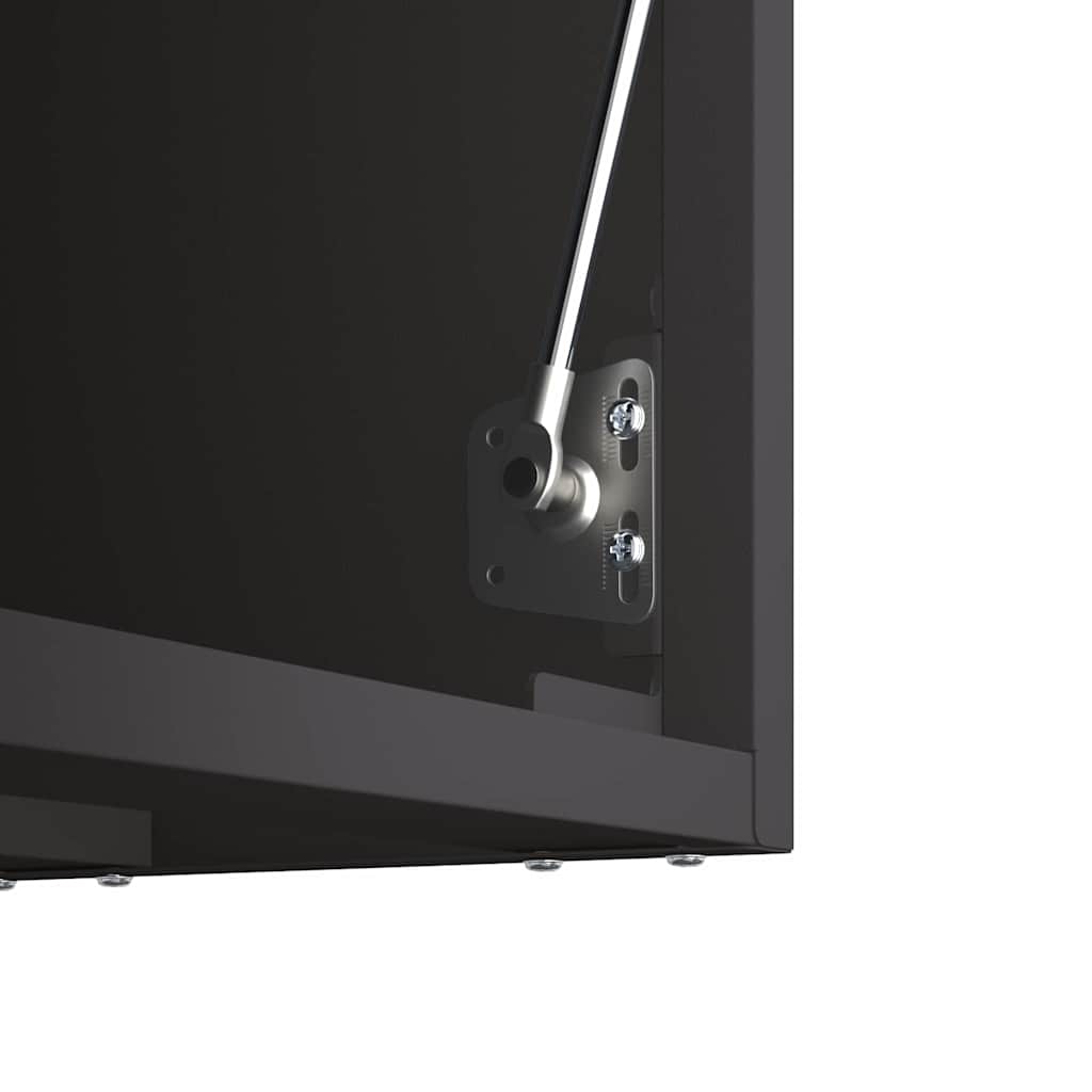 vidaXL Ντουλάπι τοίχου για γκαράζ Μαύρο 60 x 33 x 35 εκ