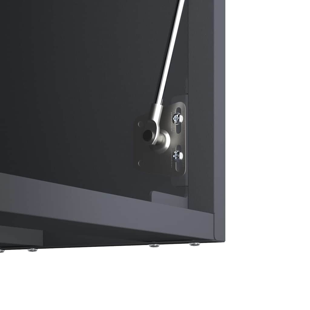 vidaXL Ντουλάπι τοίχου για γκαράζ Ανθρακί 60 x 33 x 35 εκ