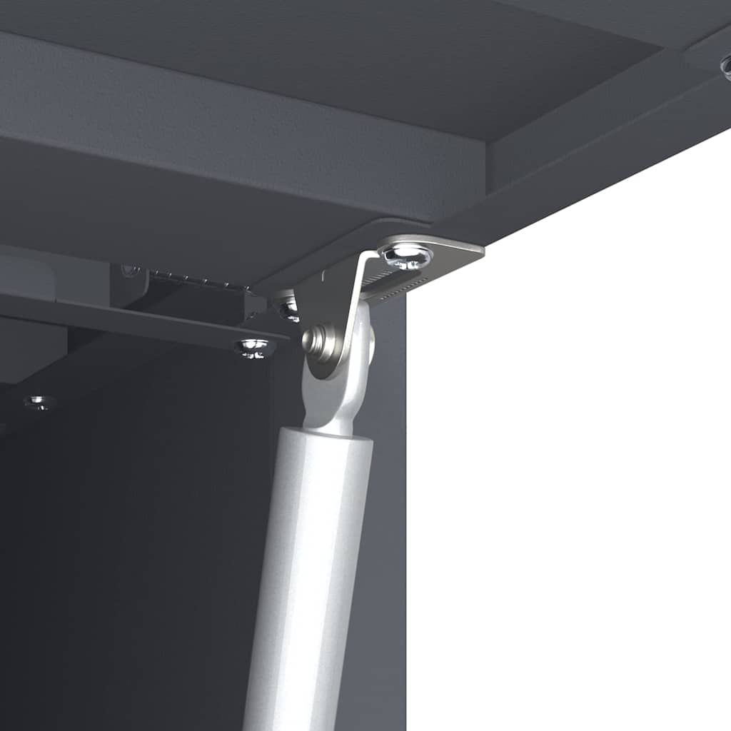 vidaXL Ντουλάπι τοίχου για γκαράζ Ανθρακί 60 x 33 x 35 εκ