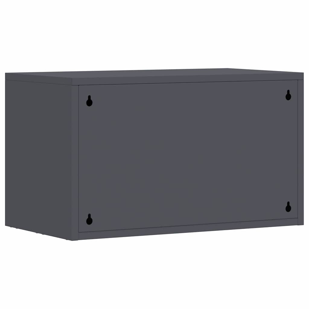vidaXL Ντουλάπι τοίχου για γκαράζ Ανθρακί 60 x 33 x 35 εκ