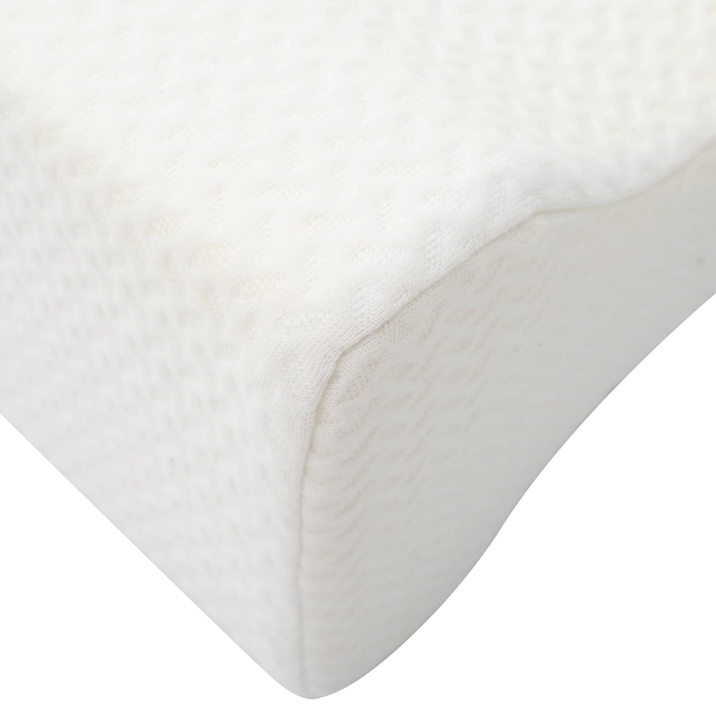 vidaXL Knee Pillow Λευκός Αφρός μνήμης και Πολυεστέρας
