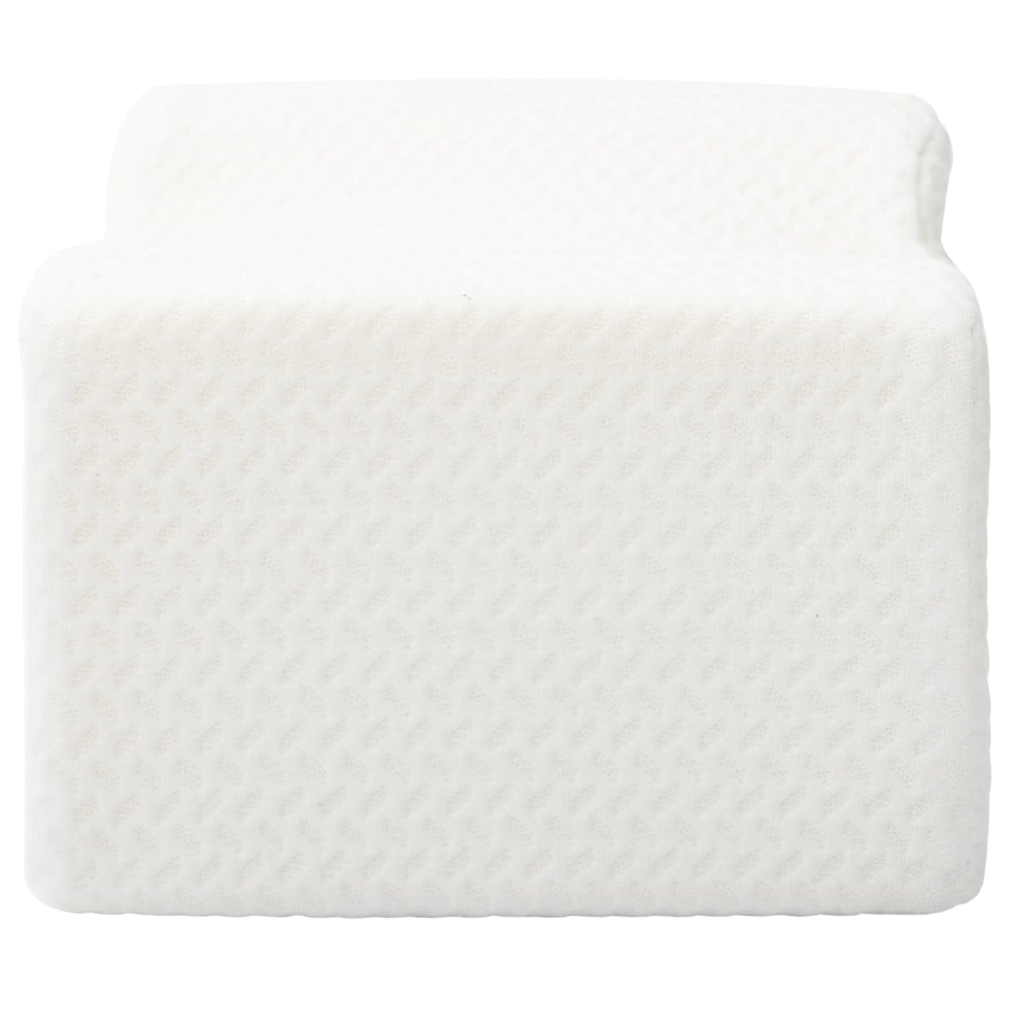 vidaXL Knee Pillow Λευκός Αφρός μνήμης και Πολυεστέρας