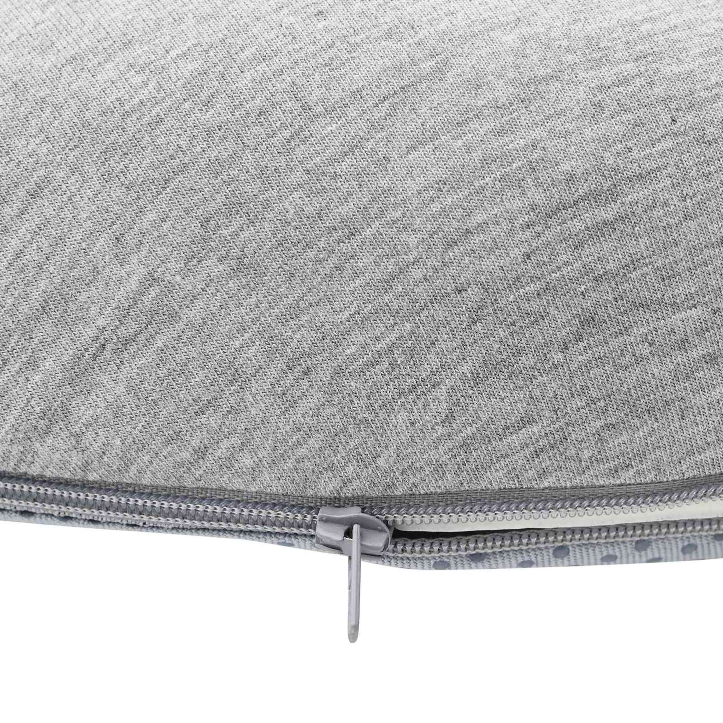 vidaXL Μαξιλάρια Καθίσματος Μονόχρωμο Ανοιχτό γκρι 42 x 36,5 x 8 εκ.