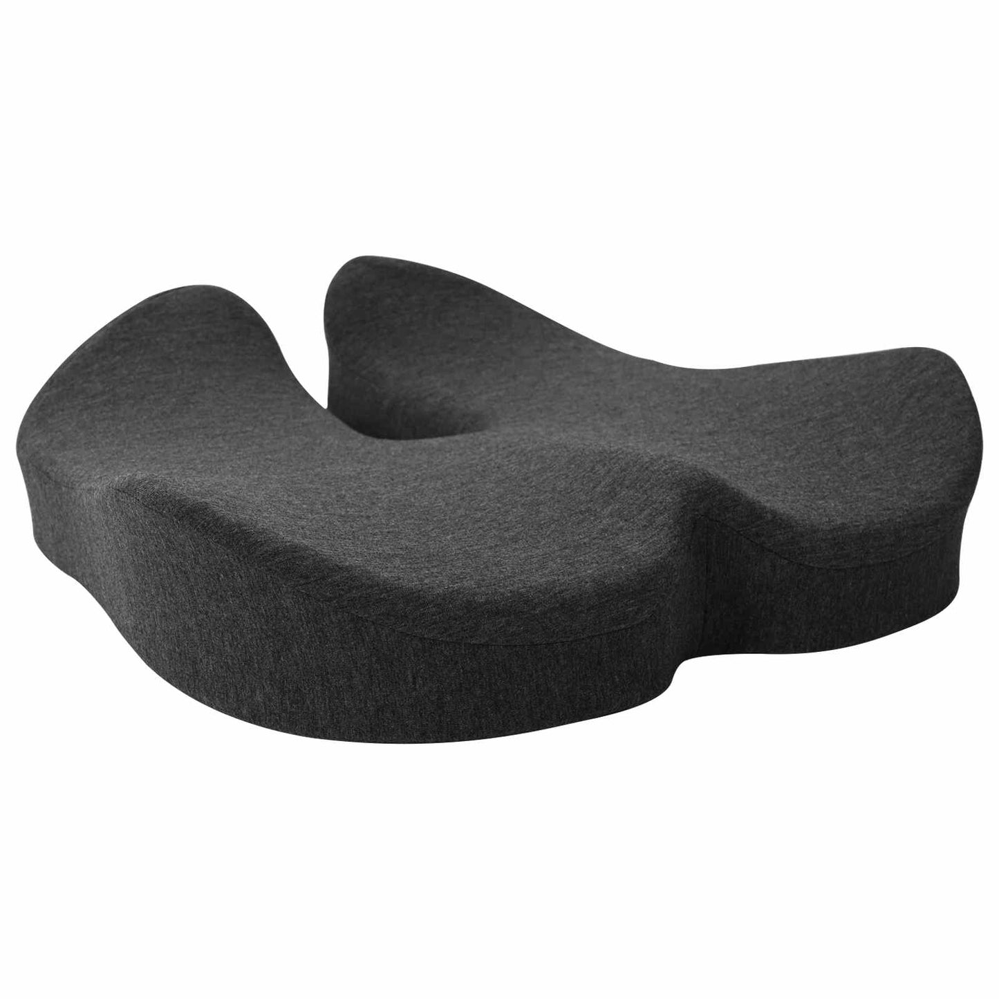 vidaXL Μαξιλάρια Καθίσματος Σκούρο Γκρι 50 x 43 x 10 εκ Αφρός Μνήμης