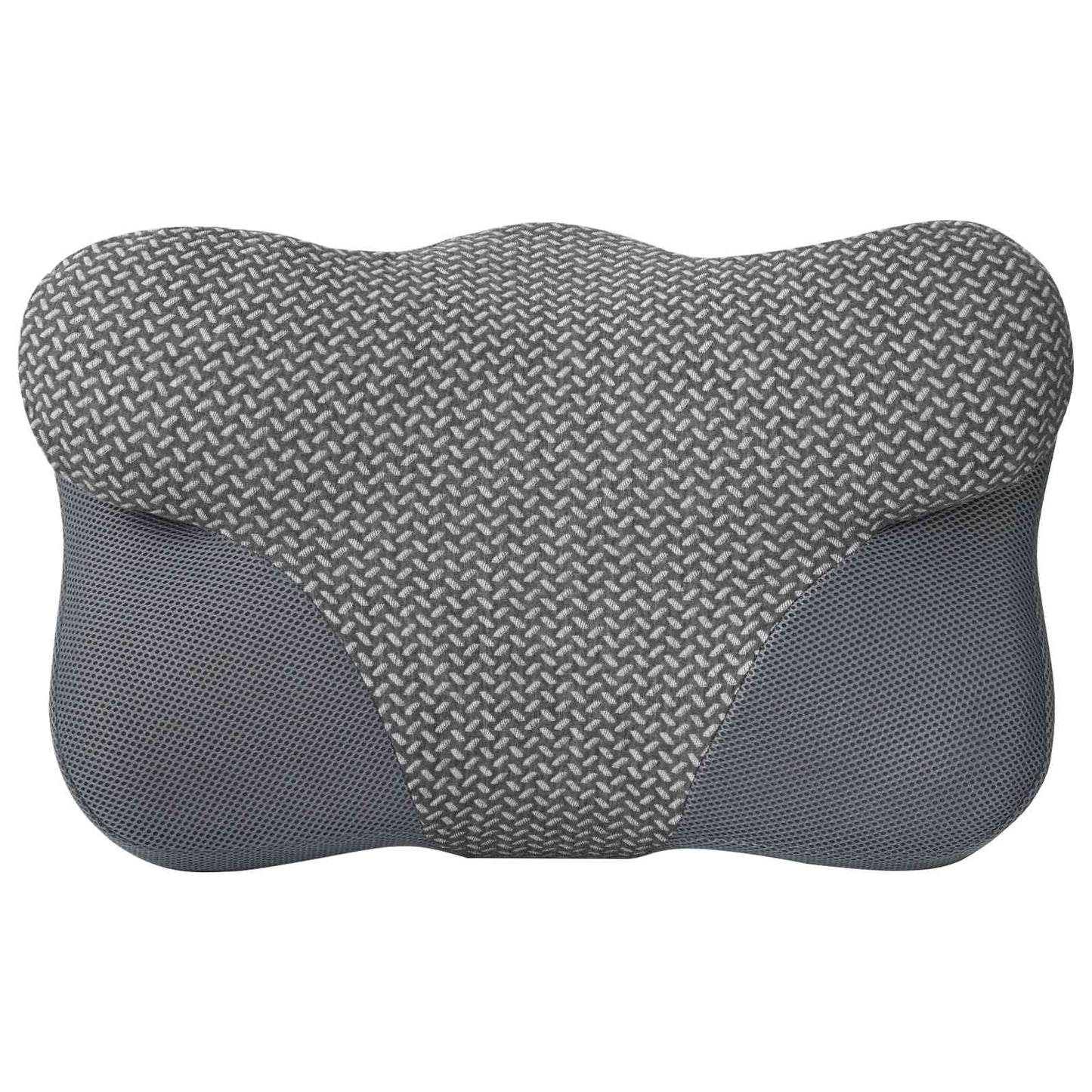 vidaXL Μαξιλάρι λαιμού Γκρι Αφρός Μνήμης 58 x 36 x 13 εκ