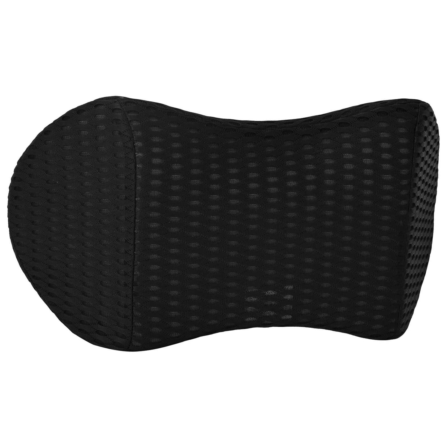 vidaXL Μαξιλάρι πλάτης Μαύρο Αφρός Μνήμης 46 x 24 x 11 εκ