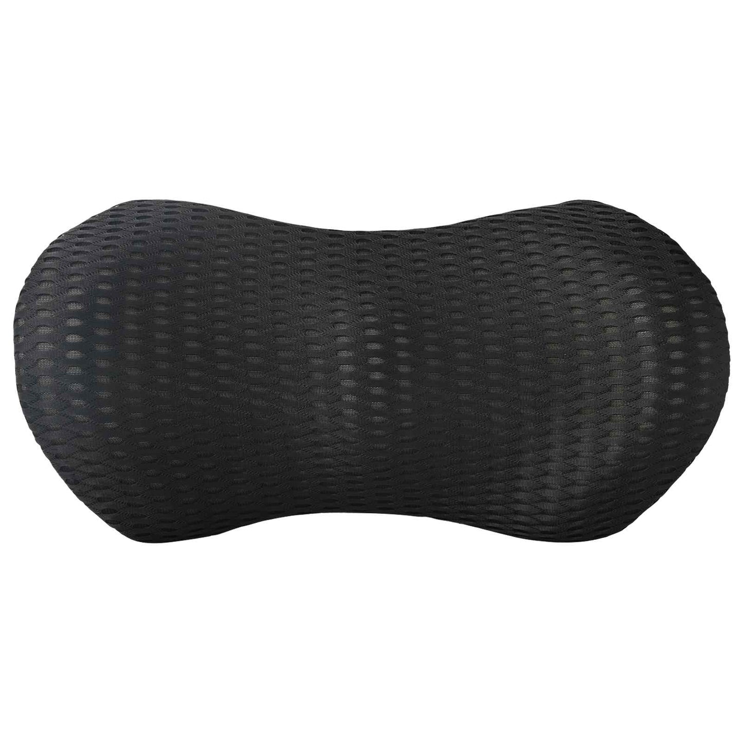 vidaXL Μαξιλάρι πλάτης Μαύρο Αφρός Μνήμης 46 x 24 x 11 εκ