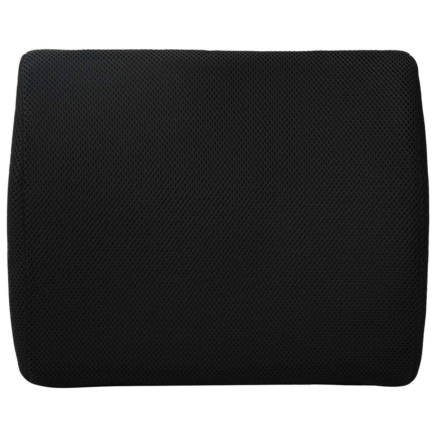 vidaXL Μαξιλάρι πλάτης Μαύρο Αφρός Μνήμης 35,5 x 30 x 12 εκ.