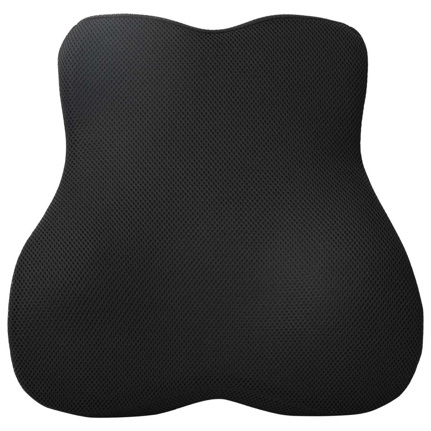 vidaXL Μαξιλάρι πλάτης Μαύρο Αφρός Μνήμης 40 x 40 x 11 εκ