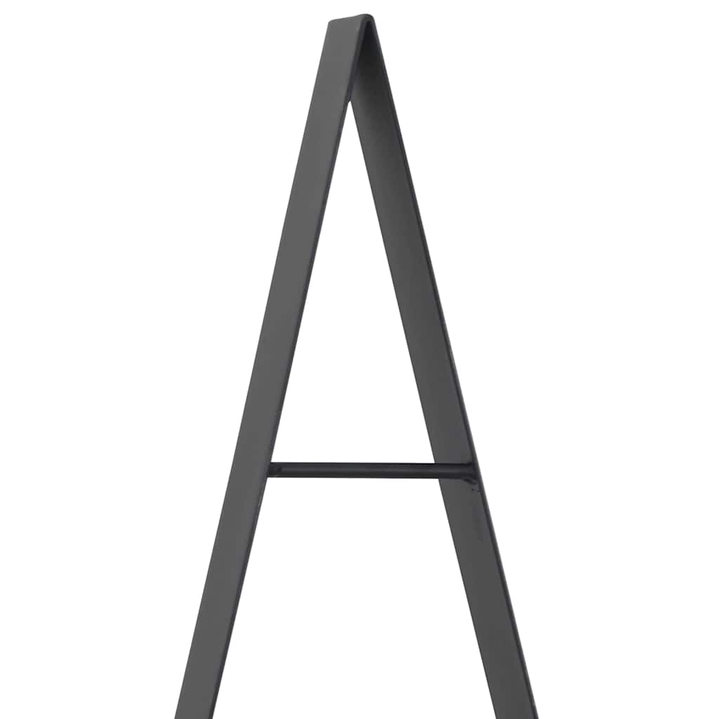 vidaXL Μεταλλικό χριστουγεννιάτικο δέντρο με βάση Μαύρο 210 cm Ατσάλι