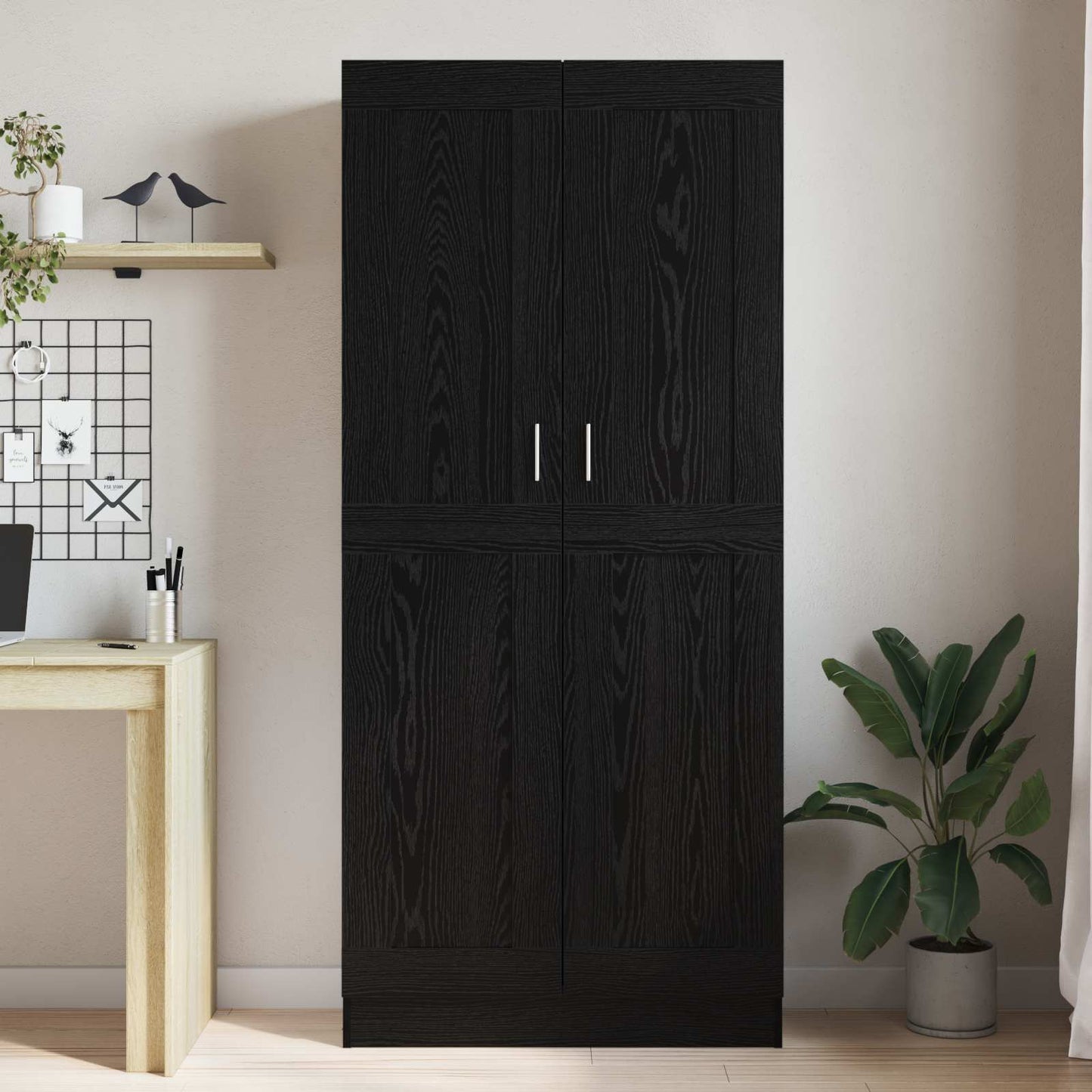 vidaXL Βιβλιοθήκη 3 επιπέδων 82,5 x 30,5 x 185 cm Επεξεργασμένο Ξύλο