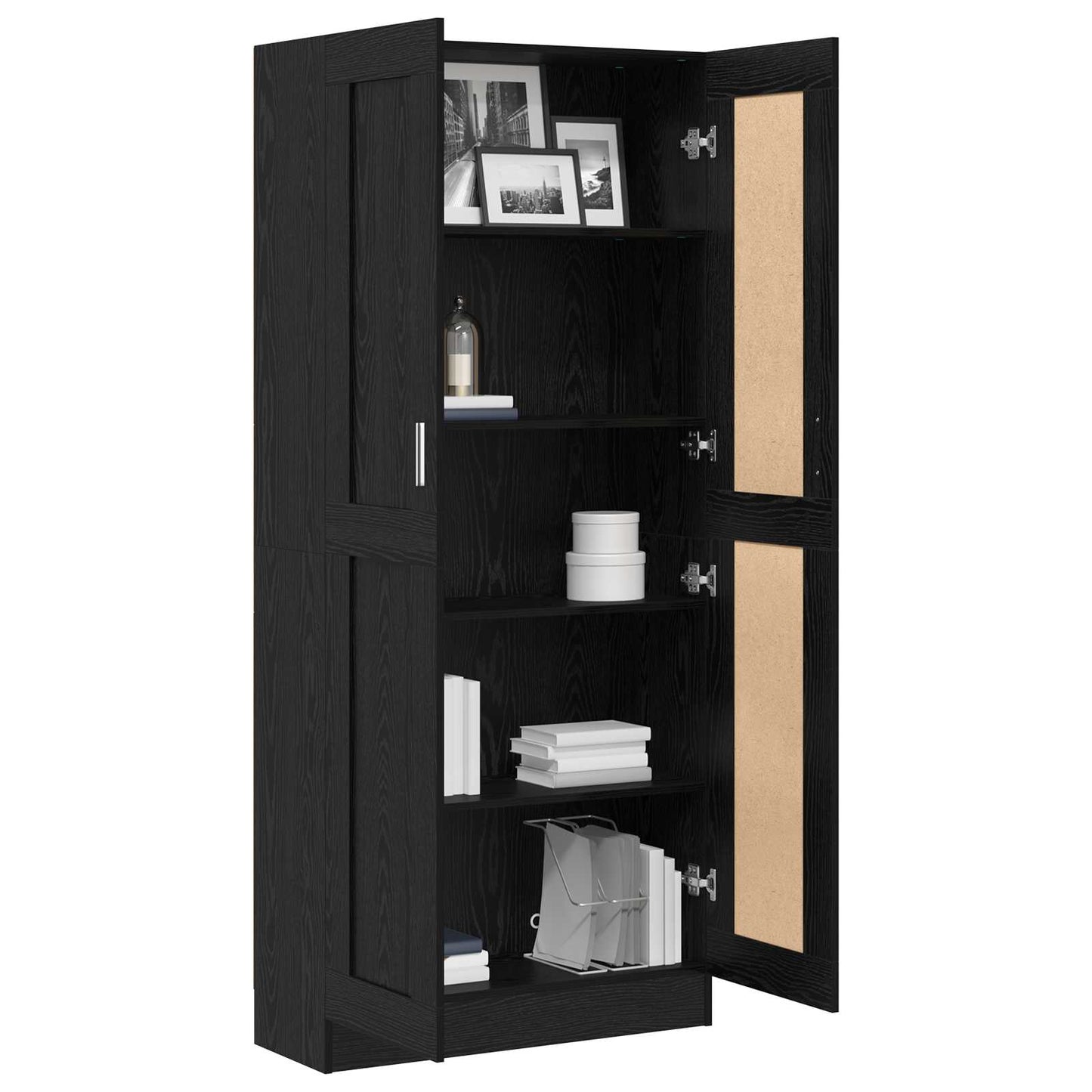 vidaXL Βιβλιοθήκη 3 επιπέδων 82,5 x 30,5 x 185 cm Επεξεργασμένο Ξύλο