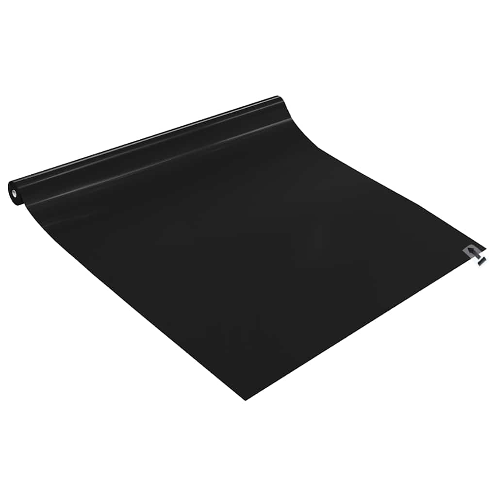 vidaXL Στατική Μεμβράνη Παράθυρου Μαύρο 60 x 500 cm PVC