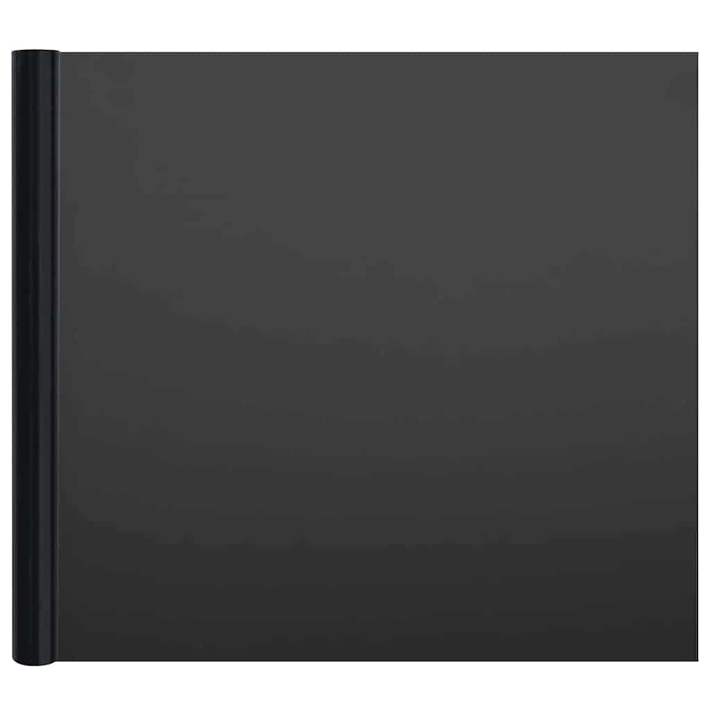 vidaXL Στατική Μεμβράνη Παράθυρου Μαύρο 60 x 500 cm PVC