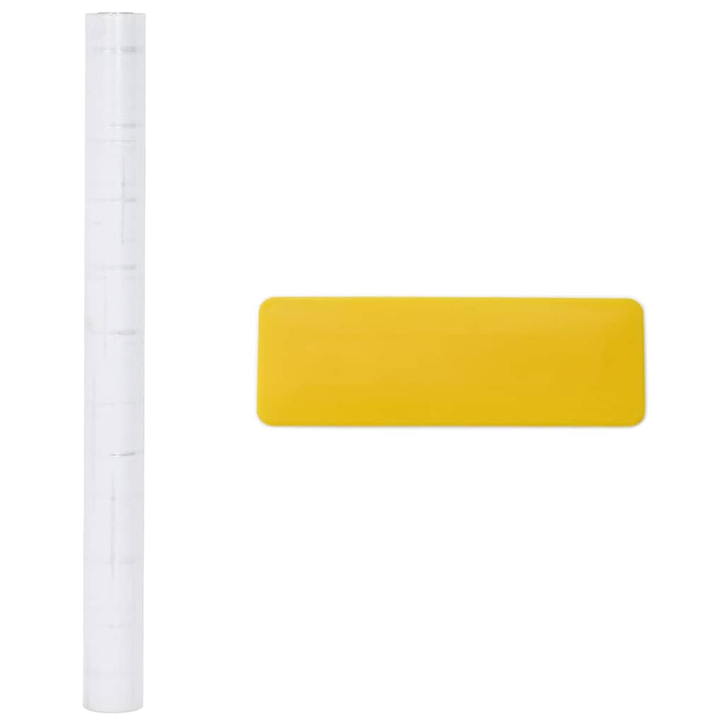 vidaXL Στατική Μεμβράνη Παράθυρου Μοτίβο Αστεριού 45 x 500 cm PVC