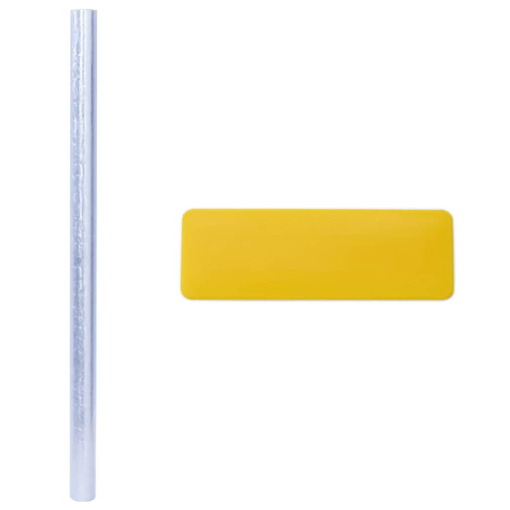 vidaXL Στατική Μεμβράνη Παράθυρου 3D Ικανότητα Ουράνιου Τόξου